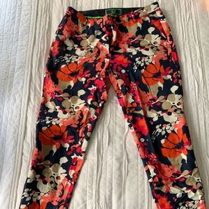 C. Wonder Spring Floral Capri Pants - Size 12